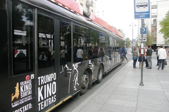 Pigiausias kinas vilniečiams – troleibuse už 2 litus
