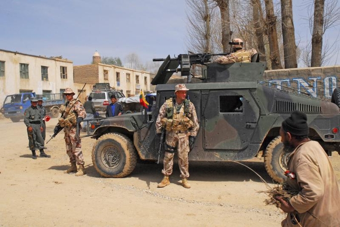 Po karių visureigiu Afganistane įvyko sprogimas, lietuviai nenukentėjo