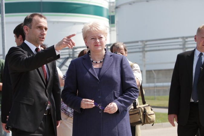 D. Grybauskaitė: uosto plėtros planų neturi stabdyti biurokratiniai suvaržymai 