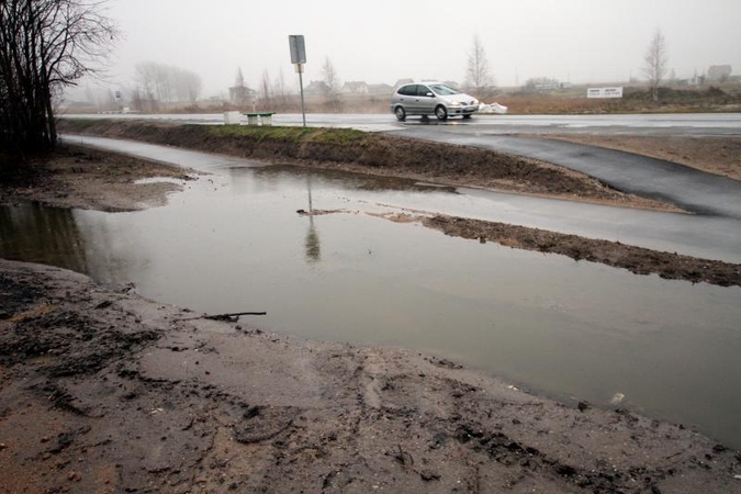 Pagėgių savivaldybė dėl potvynio svarsto skelbti ekstremalią situaciją