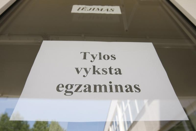 Matematikos egzaminą įveikė ne visi abiturientai