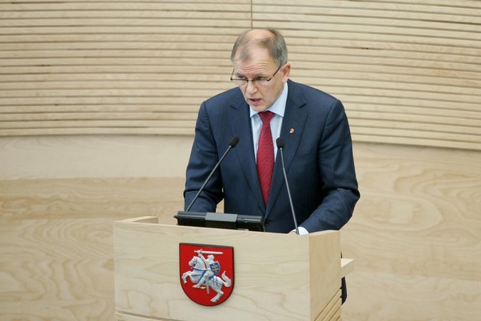 V.Andriukaitis siūlo plėsti palengvinto judėjimo zoną pasienyje su Baltarusija