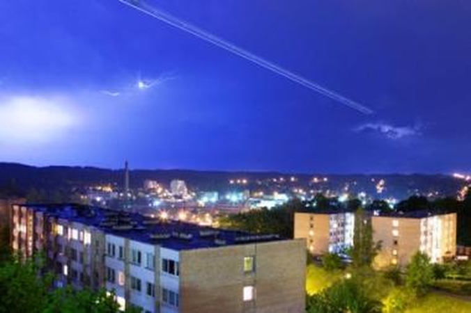 Ugniagesiai pataria saugotis žaibų
