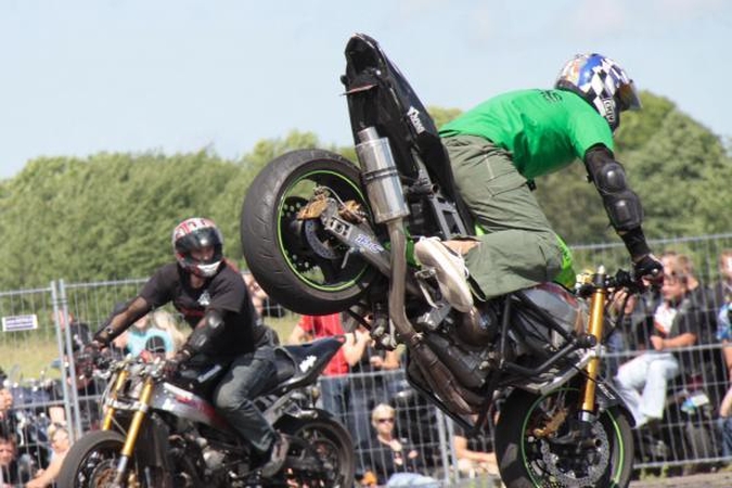 Eismo ribojimas renginio „Bike Show Millennium Lithuania“ metu