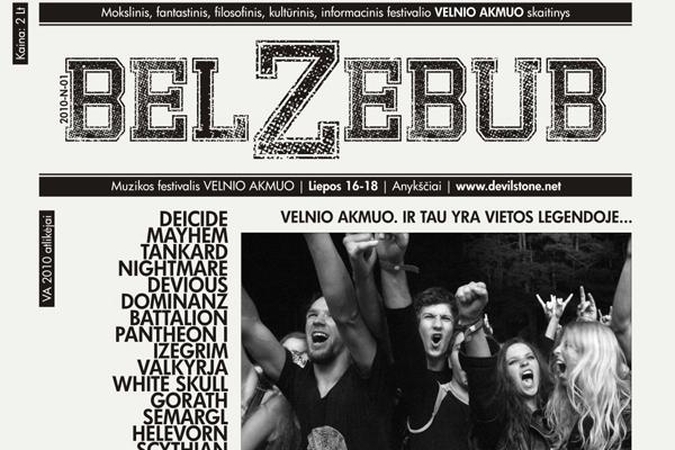 „Velnio akmuo“ pristato festivalio skaitinį „Belzebub“