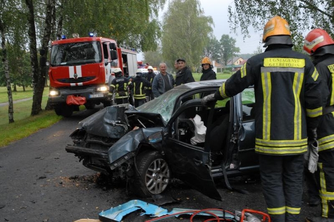 Avarijoje prie Šilutės sužaloti penki moksleiviai