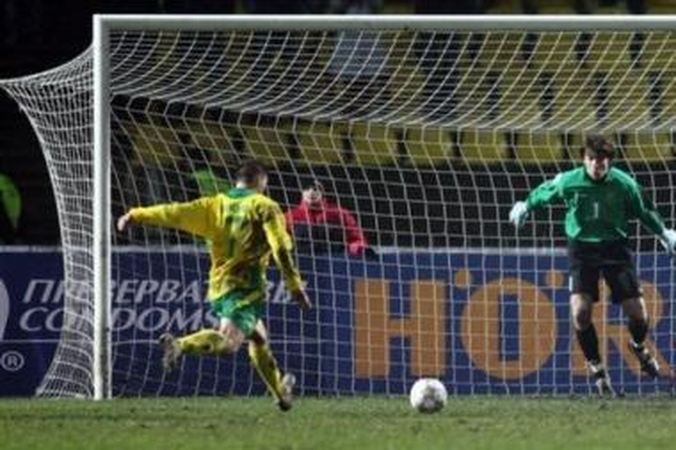 M.Savėno įvartis Rusijos pirmojo futbolo diviziono rungtynėse