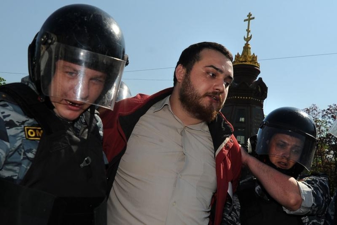 Maskvos policija sulaikė protestų prieš V.Putiną lyderius
