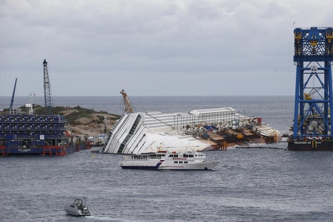 Italijos sala mini prieš metus įvykusią kruizinio laivo tragediją