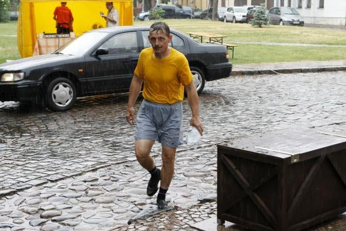 Klaipėdos gatves plovė liūtis