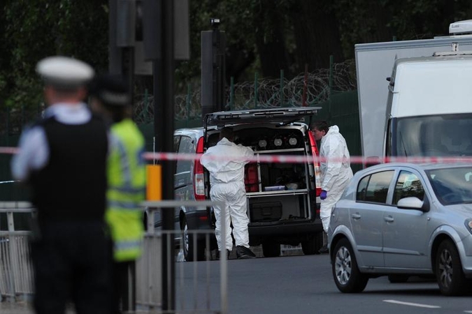 Žmogžudystė Londone vadinama teroristiniu išpuoliu