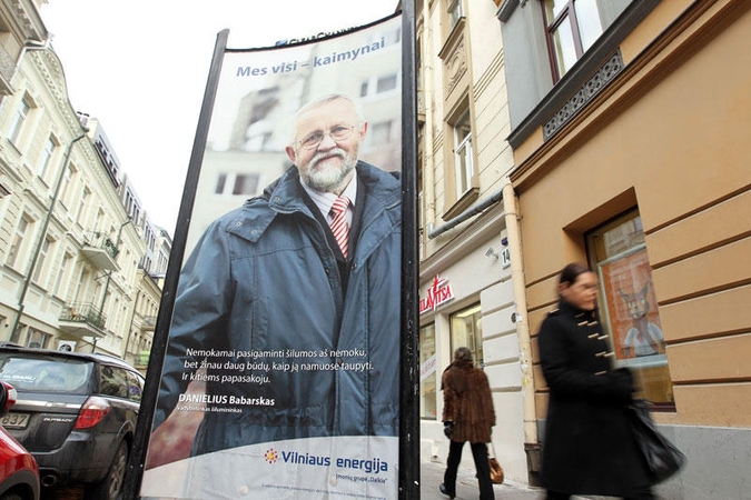A.Zuokas: jei pamatysite „Vilniaus energijos“ reklamą, skambinkite man