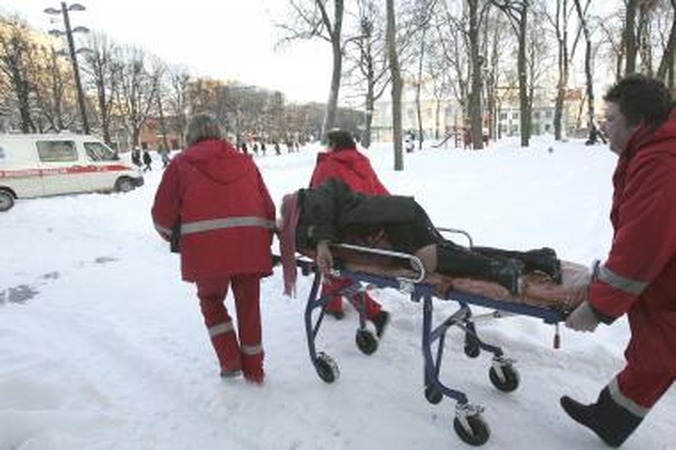 Naujametinis savaitgalis sostinės medikams buvo įtemptas