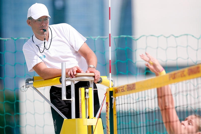 Europos jaunių paplūdimio tinklinio čempionato sostinėje finale - rusai bei lenkai