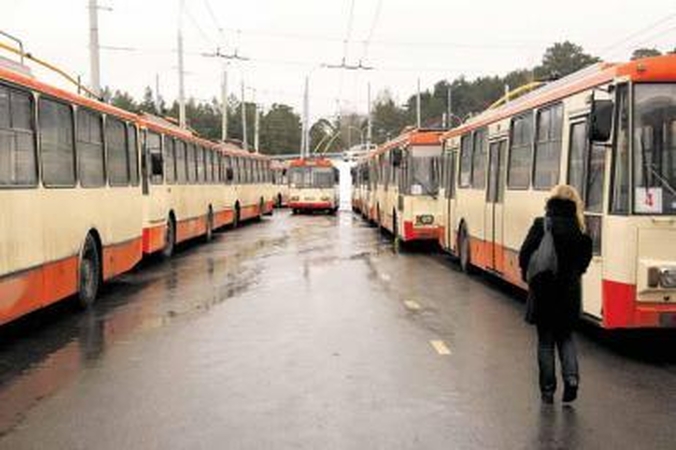Šiauliuose galėtų kursuoti troleibusai
