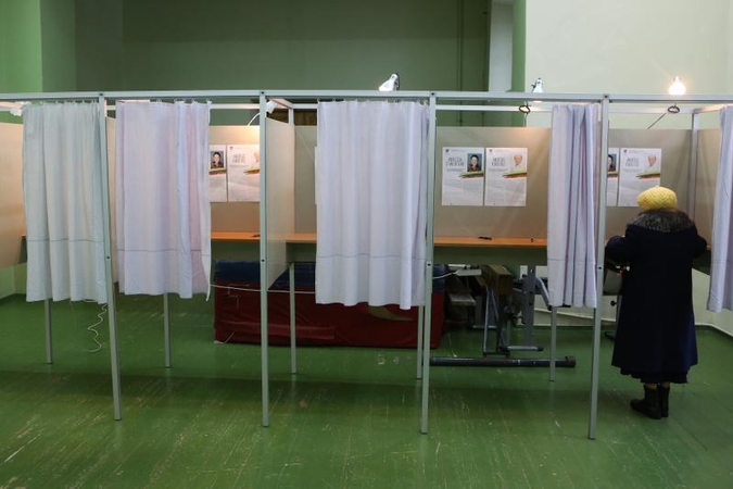 Dėl gausaus sniego viena apylinkė liko be elektros
