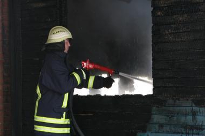 Klaipėdos r. tas pats namas degė du kartus