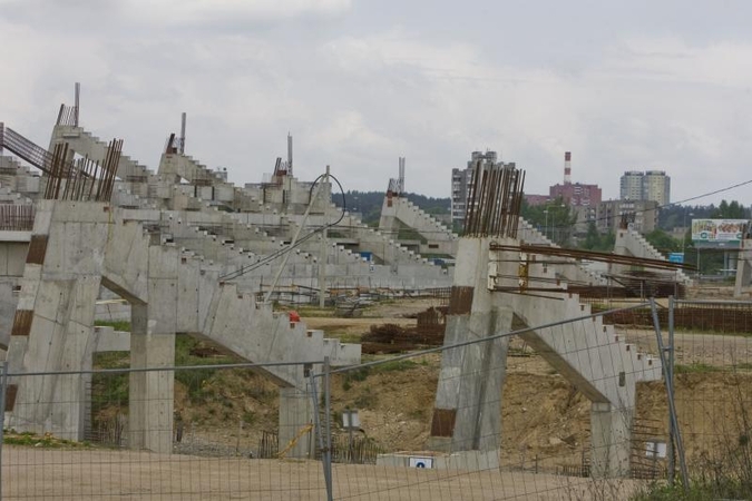 D. A. Barakausko pažadai: Nacionalinis stadionas - iki 2016 metų