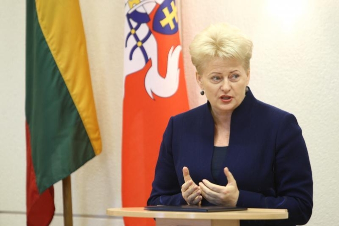 Prezidentei teks paaiškinti pasisakymą „ministras čia ne prie ko“