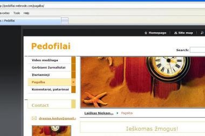 D.Kedys ieško trečiojo tariamų orgijų dalyvio - Aido?