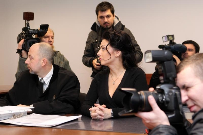 Kauno policija pareiškė padėką teisiamai I.Jurgelevičiūtei