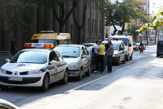 E.Ožeškienės gatvėje – automobilių avarijų virtinė