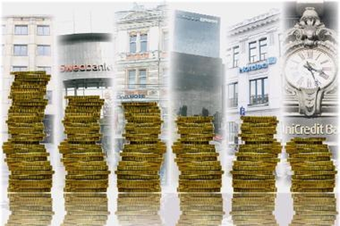 Didžiausi Baltijos regiono bankai pradeda skaičiuoti pelną 