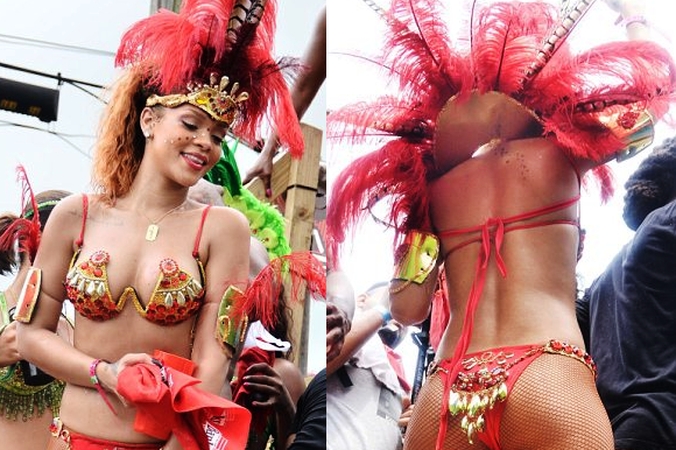 Vulgarioji Rihanna nori globotinio iš Haičio