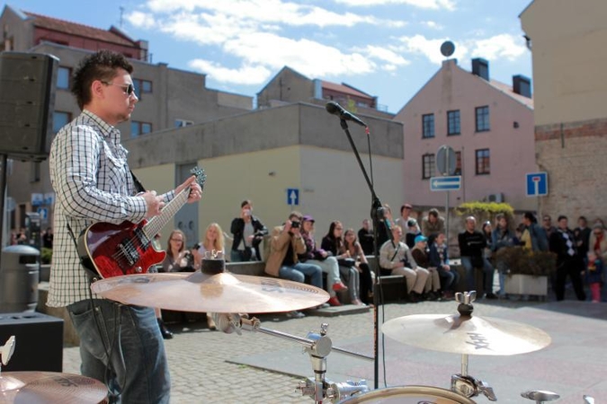Klaipėdos Gatvės muzikos dienoje – stilių įvairovė 