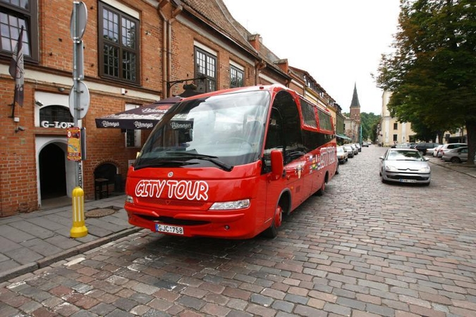Pažintis su Kaunu – važiuojant autobusu 