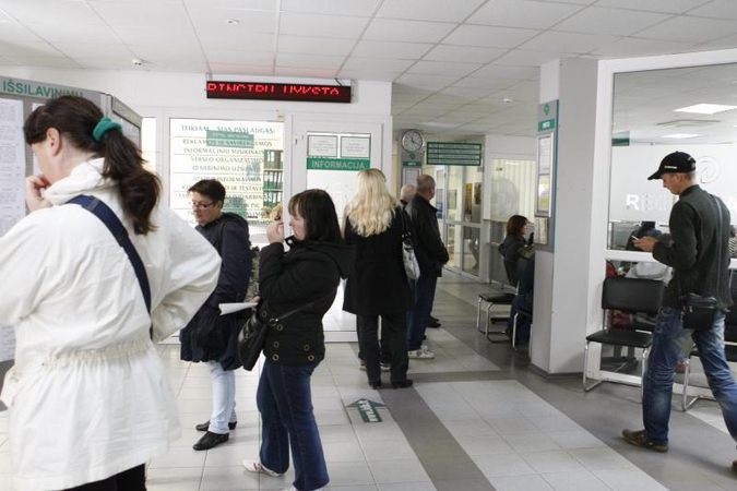 Klaipėdos regione padaugėjo darbo ieškančių žmonių