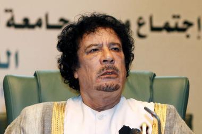 Libijos lyderis Kadhafi kovos iki galo