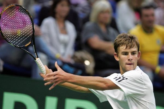 Laurynas Grigelis - ITF serijos vyrų teniso turnyro Italijoje pusfinalyje