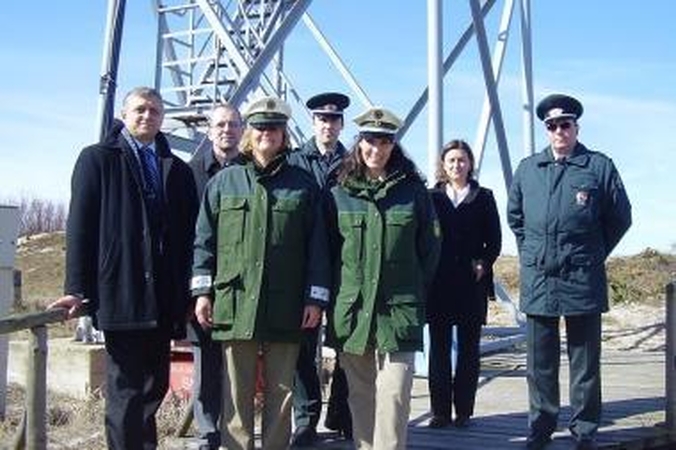 Su Klaipėdos pasieniečiais dirbo Vokietijos pareigūnės