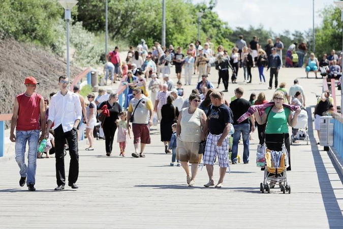 Latvių pora Palangoje: kiek jiems atsiėjo dvi dienos kurorte?