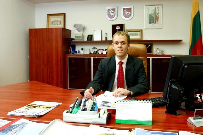Studentas A.Kupčinską išvertė iš mero posto