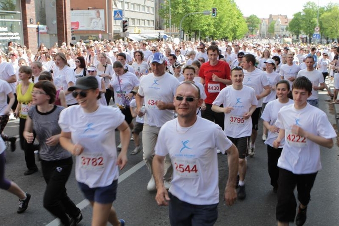 Klaipėdoje startavo jubiliejinis ''Vilties bėgimas"  