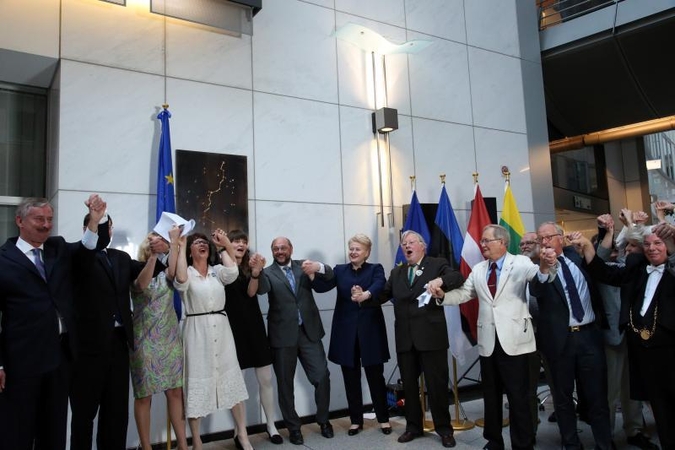 Baltijos kelias įamžintas Europos parlamente