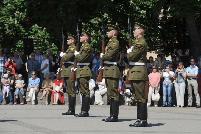 Vilniuje pagerbti Lietuvos partizanai ir Laisvės gynėjai