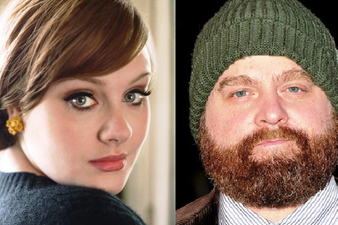 Adele širdyje – filmo „Pagirios“ aktorius Zachas Galifianakis