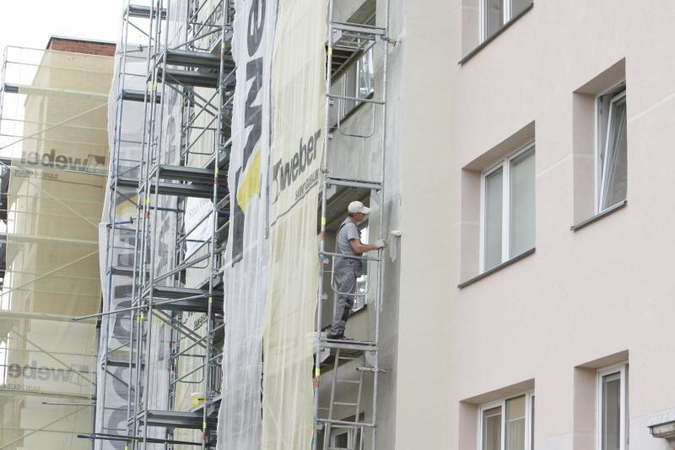 Greitai renovacijai pritrūks statybininkų