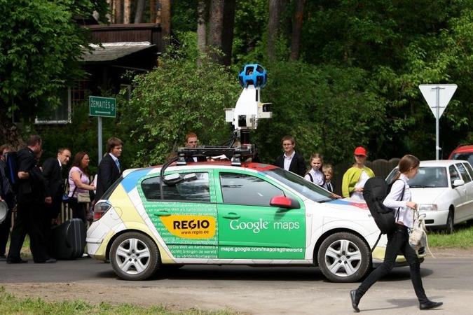 Elektroninės „Google“ akys savaitgalį pasiekė Kauną