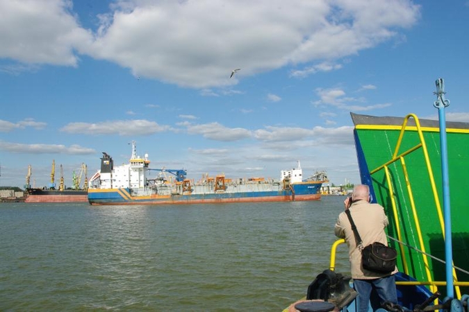 Klaipėdos uoste - metus trukusių gilinimo darbų pabaigtuvės