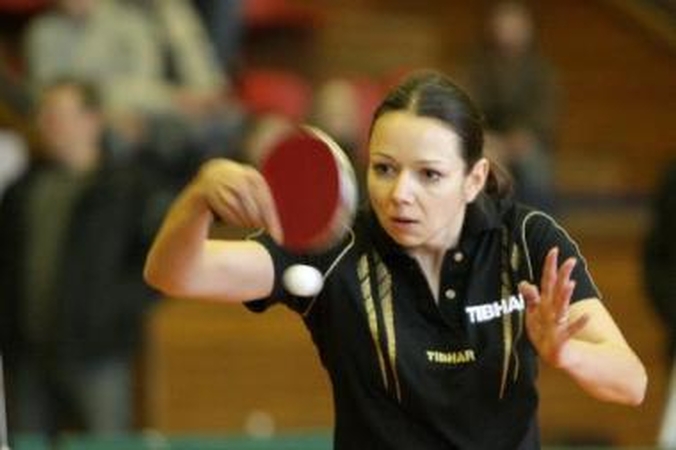 Rekordas: R.Paškauskienė savo sportinių trofėjų kolekciją papildė dar trimis Lietuvos čempionato aukso medaliais.