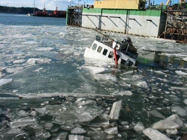 Uoste nuskendo žemsiurbė