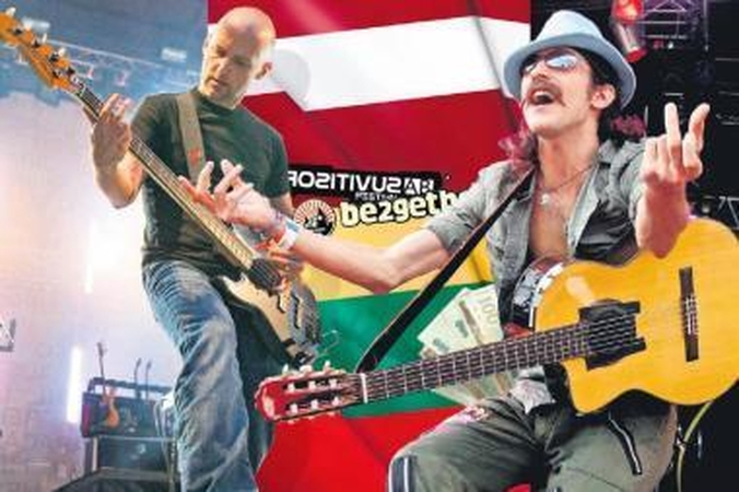 Pasirinkimas: latvių festivalio "vinis" šiemet buvo amerikietis Moby, lietuviai kaip festivalio žvaigždes pasirinko "Gogol Bordello".