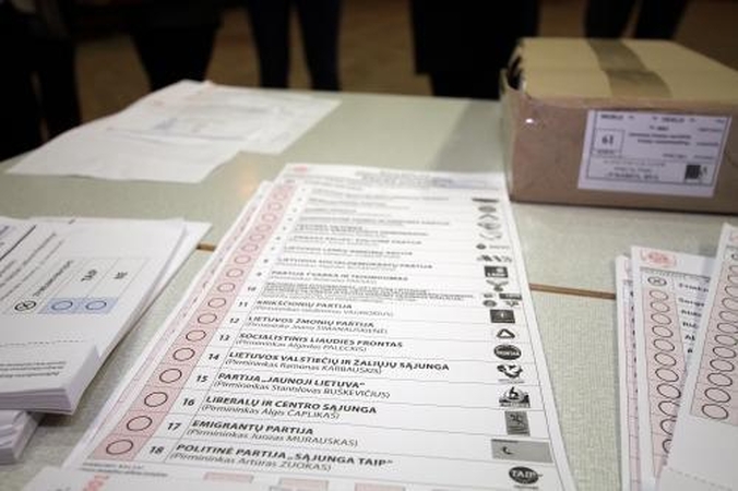 Barjerą peržengė septynios partijos