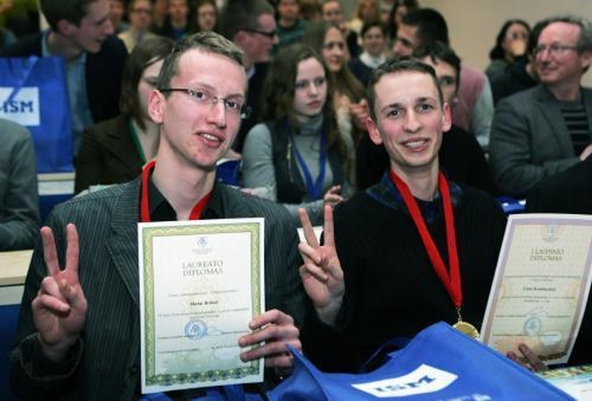 Moksleivių olimpiados auksas – kauniečiams