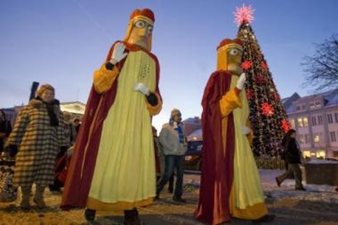 Tradicija: šventinės Trijų karalių eitynės vilniečiams per dešimtmetį tapo įprasta miesto gyvenimo dalimi.