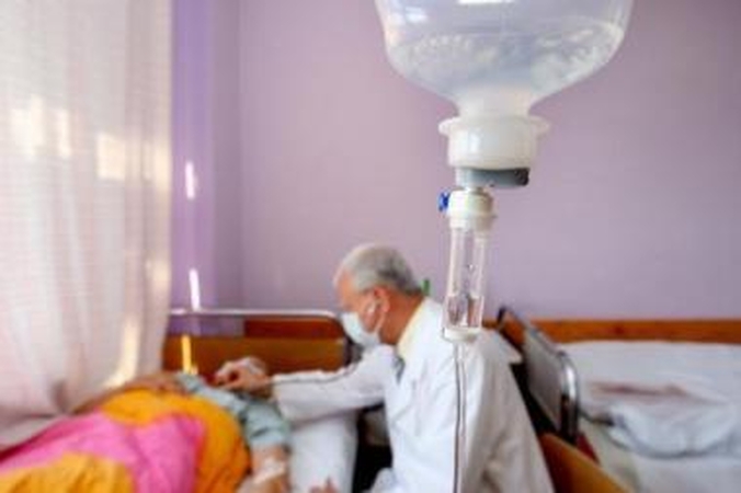 Užsibuvo: nors didžioji gripo sergamumo banga nuslūgo, ligoninėje vis dar gydomi nuo komplikacijų kenčiantys pacientai.